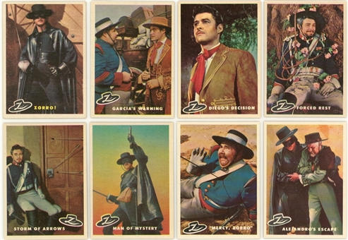 1958 Topps "Zorro" High Grade Complete Set (88)